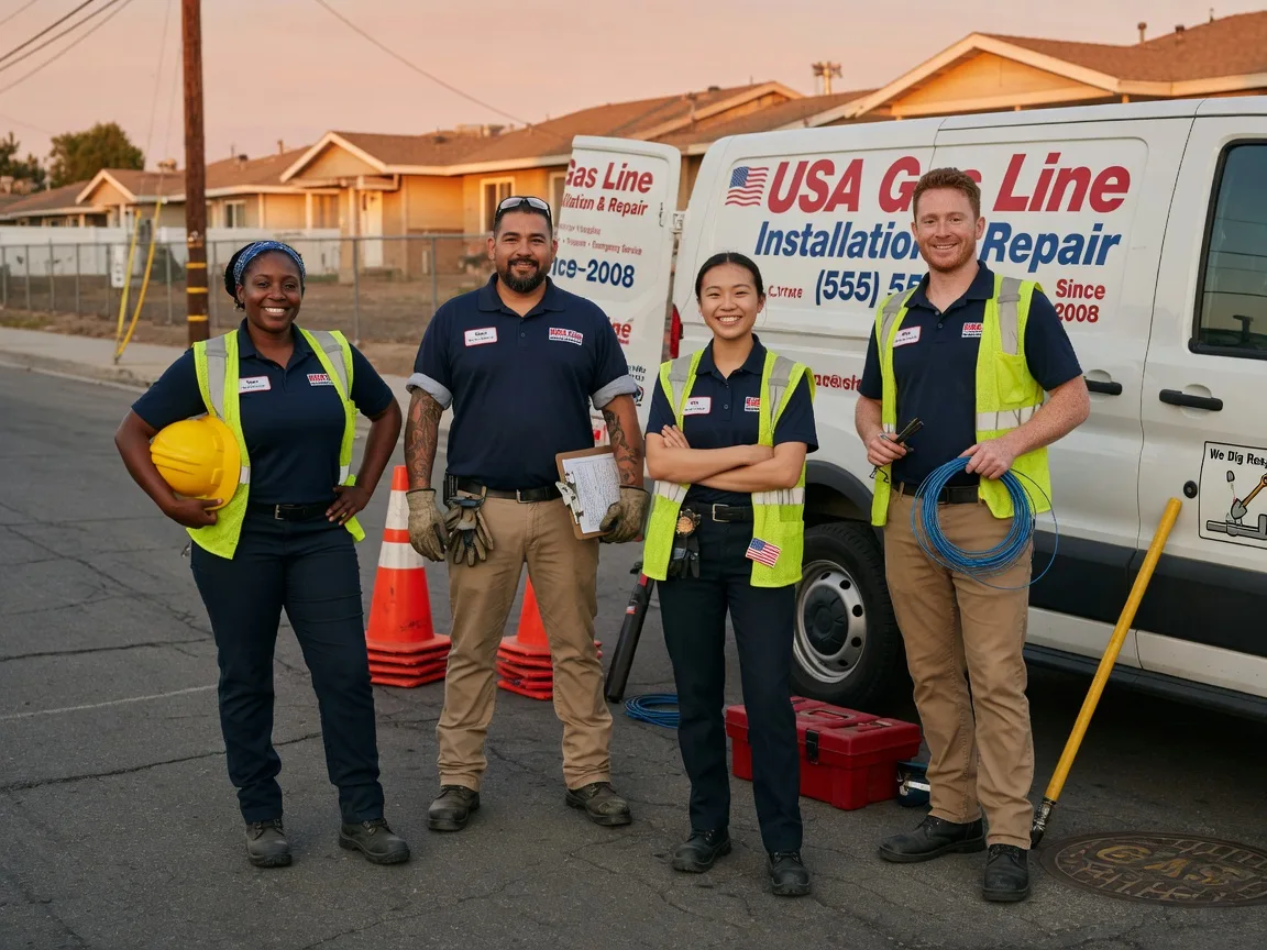 Gas Line Installation company in La Moille, IL