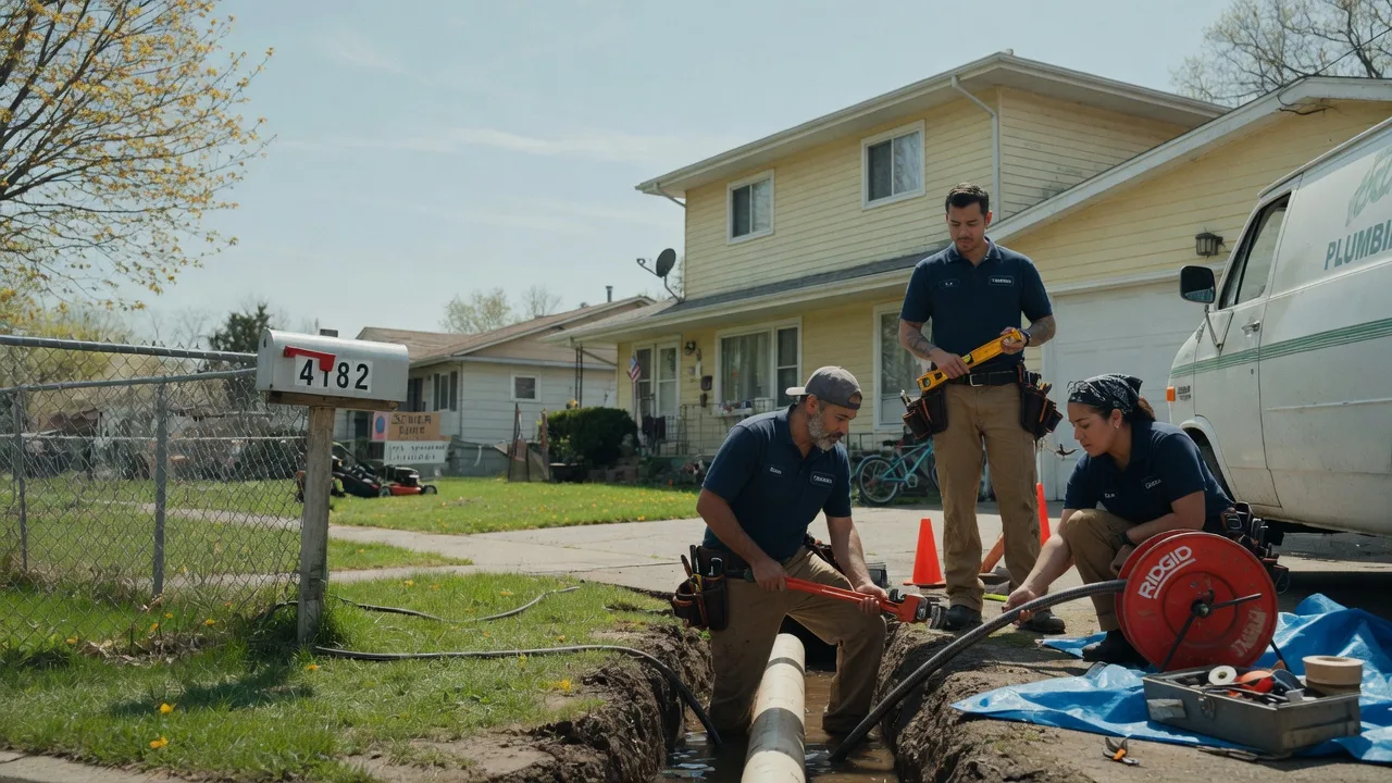 Gas Line Repair in La Moille, IL near me